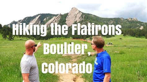 Hiking The Flatirons In Boulder Co Youtube