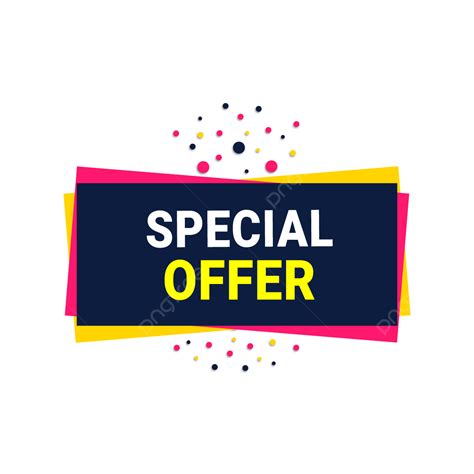 special offer banner vector hd png images special offer banner vector png format special offer