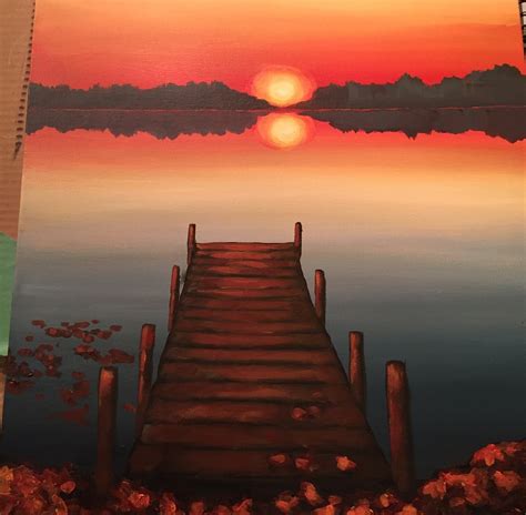 √ Acrylic Sunrise Painting For Beginners Popular Century