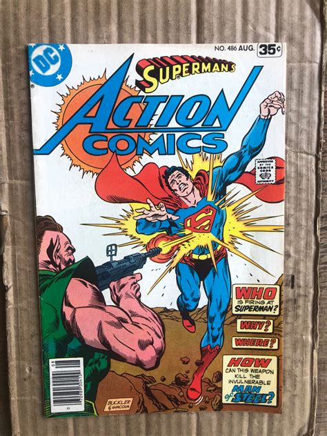 Action Comics 486 1978 Comic Books Bronze Age Dc Comics