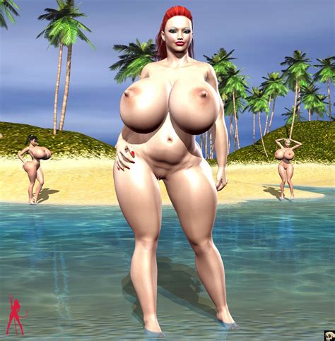 Rule 34 3d 3girls Bare Shoulders Barefoot Beach Big
