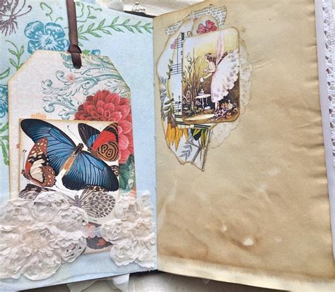 Handmade Garden Fairy Junk Journal Reduced Price Etsy In 2020