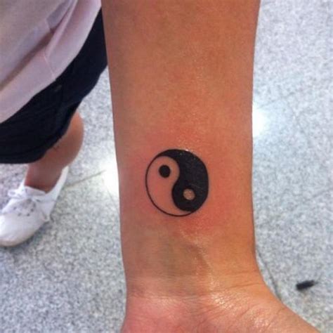 Click inside for some inspiration. 39 Dazzling Yin Yang Wrist Tattoos