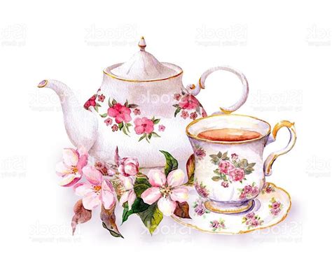 Resultado De Imagen Para Vintage Tea Cups Clip Art Vintage Drawing