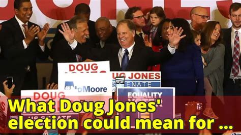 What Doug Jones Election Could Mean For The Us Senate Youtube