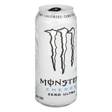 White Monster Energy Zero Ultra Concealment Can Diversion Safe Stash Can In 2021 Monster