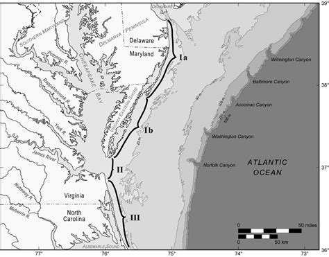 Figures For The Geology Of The Virginia Coast