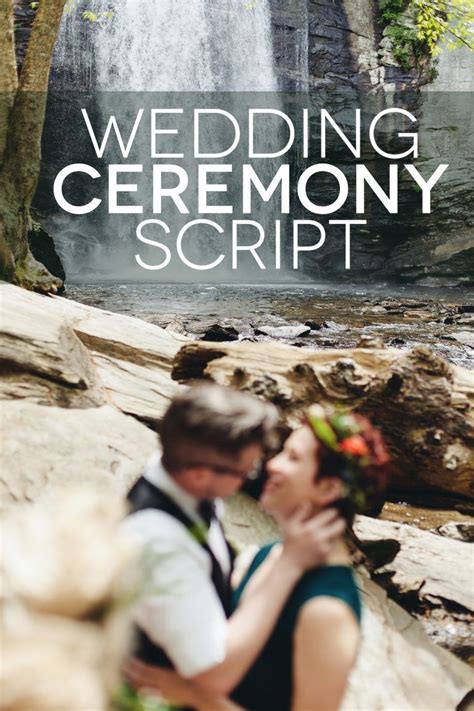 Download the pdf at the end to take with you for your personal use. Beautiful Wedding Ceremony Script Examples (With images ...