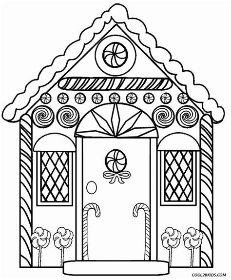 Houses are a very popular subject for coloring pages. Free Gingerbread House Coloring Pages - Coloring Home