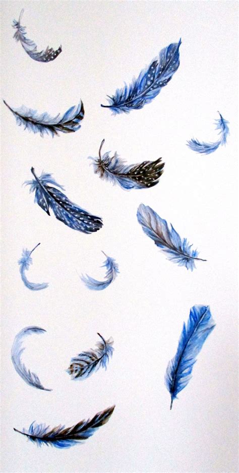Feather wall decals SET feather wall stickers feathers wall | Etsy | Feather wall art, Feather ...