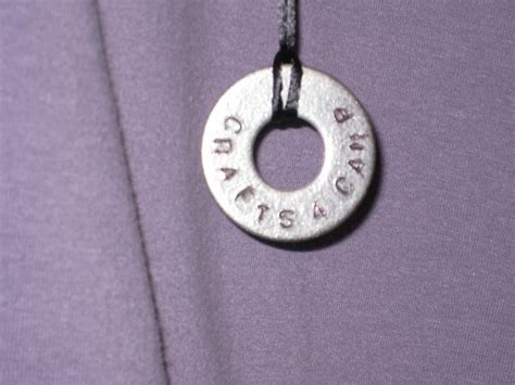 Crafts 4 Camp Hand Stamped Washer Necklace