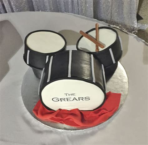 Drum Set Grooms Cake Grooms Cake Drum Cake Cake