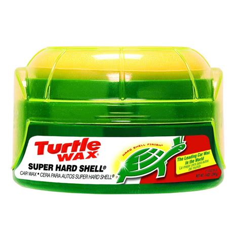 Turtle Wax 14 Oz Super Hard Shell Paste Wax T222r The Home Depot