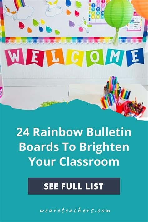 Rainbow Bulletin Boards To Brighten Up Your Classroom Rainbow Bulletin