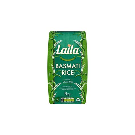 Laila basmati is always premium quality, using only the finest, old and mature rice, harvested from the foothills of the himalayas. Laila Basmati Rice 2 Kg - Let us meat