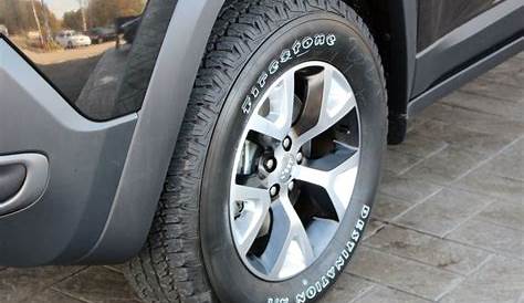 2014 Jeep Cherokee Trailhawk tires and rims | 2014 Jeep Cherokee