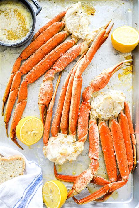 Oven Baked Crab Legs Recipe Fed Fit
