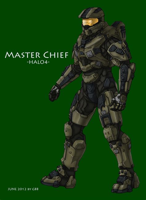 Halo 4 Master Chief By Grandbigbird On Deviantart