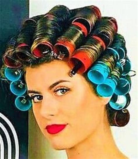 Pin By Bobbydan Emerson On Vintage Pics Of Rollers 2 Hair Rollers Roller Set Hairstyles