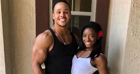 After several days of speculation, simone biles has revealed that there's a new man in her life. Simone Biles Gets a Sweet Surprise From Her Boyfriend ...