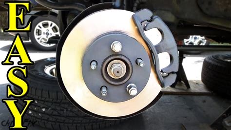 How to Replace Brake Pads and Rotors - YouTube