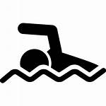 Swimming Icon Person Clipart Icons Vector Swim