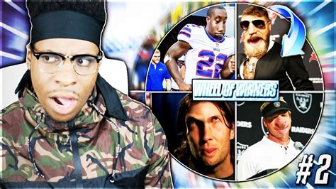 Spinning the wheel to get one player from the nfl team we land on! THE BILLS! THE WHEEL OF WINNING NFL TEAMS #2 ! MADDEN 19 ...