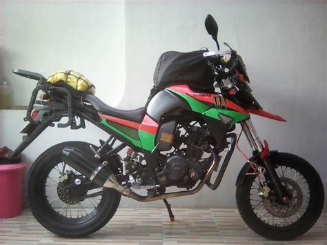 Kumpulan inspirasi modif vixion touring supermoto adventure ter gg ganteng gagah. AUTOBLOG-11: Inilah dia, Yamaha Byson adventure
