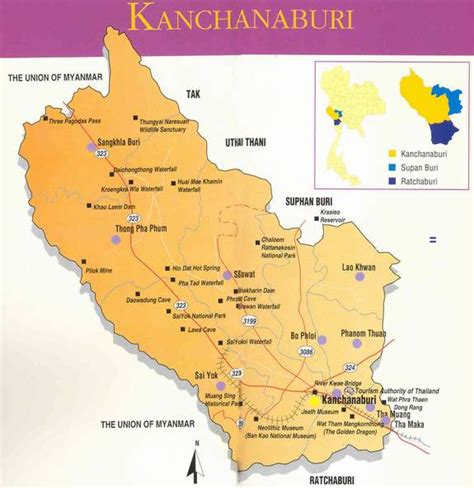 Kanchanaburi Maps Kanchanaburi Map Kanchanaburi Maps Kanchanaburi Map