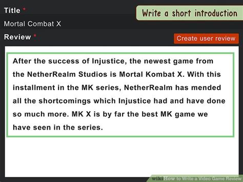 If you've always wanted to write about video games then contact retronuke today! How to Write a Video Game Review: 7 Steps (with Pictures)
