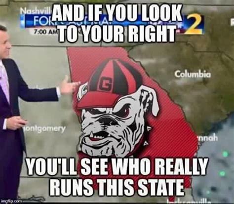 Us Dawgs Run This State That Is The Flat Out Truth Georgia Bulldogs