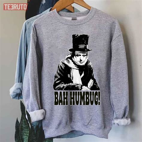 Bah Humbug Ebenezer Scrooge Unisex T Shirt Teeruto