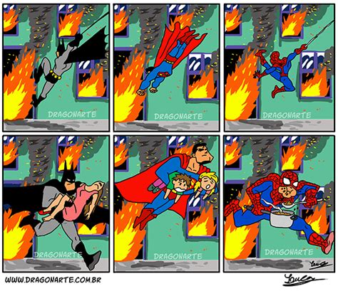 Superman Vs Batman Funny Comics By Dragonarte