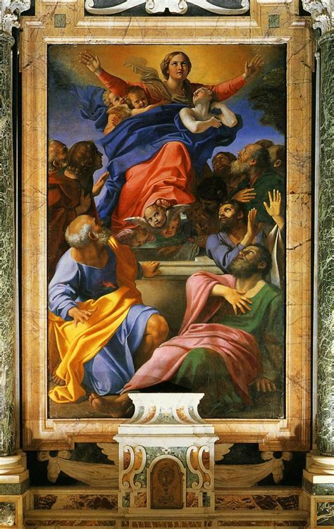 Annibale Carracci Assumption Of The Virgin Some Key Flickr