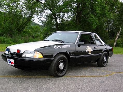 Texas Dps Highway Patrol 1993 Txdps Ssp Mustang Ford Police