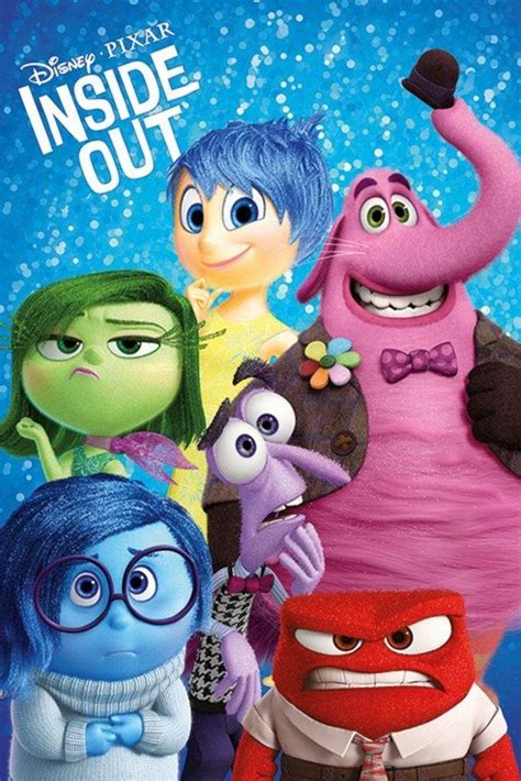 Inside Out Characters Official Poster Disney Pixar Movies Inside Out Characters Pixar Movies