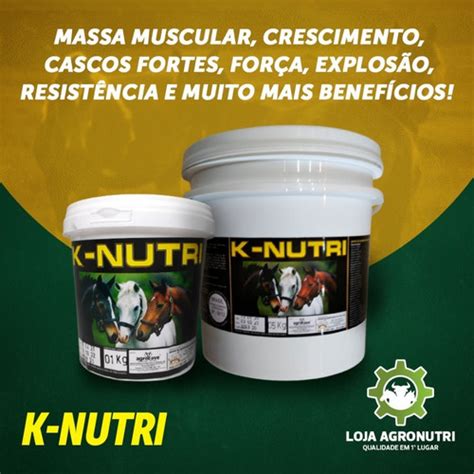 Suplemento Para Cavalo Musculatura Casco E Pelo K Nutri 1kg