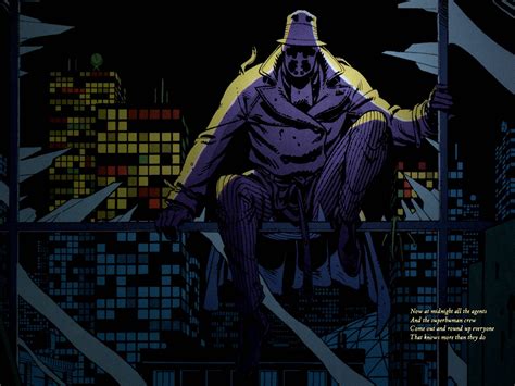 Wallpaper Rorschach Watchmen Comic 1920x1440 Wallpaper