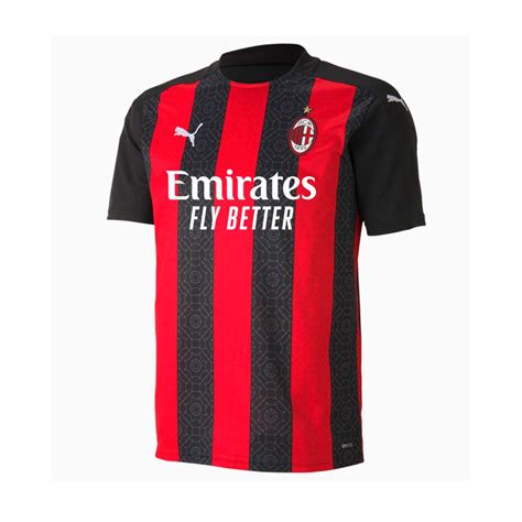 A photographic history of over 190 different ac milan shirts from 1900 right up to 2021. Jersey Puma AC Milan Primera Equipación 2020-2021 Tango ...
