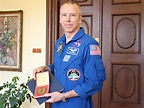 Astronaut Andrew Feustel dnes na UP: medaile, besedy a plyšový ...
