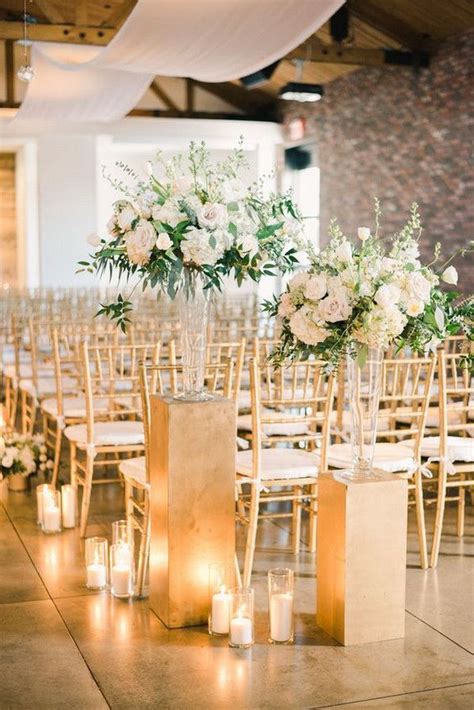 20 Timeless Indoor Wedding Ceremony Decoration Ideas