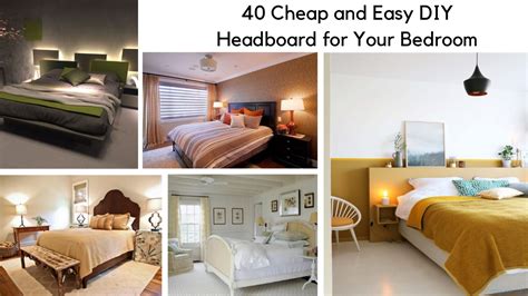 40 Cheap And Easy Diy Headboard For Your Bedroom