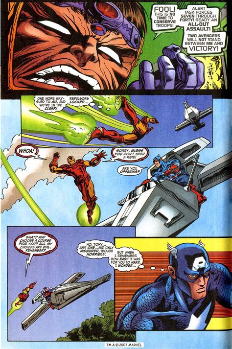 Read Online Captain America 1998 Comic Issue Annual 1998
