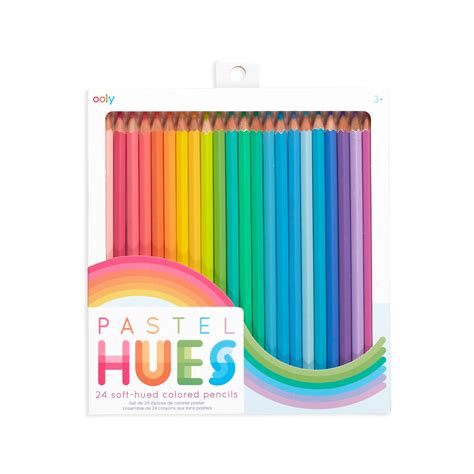 24 Beautifully Toned Pastel Hues Colored Pencils Will Bring A New Look