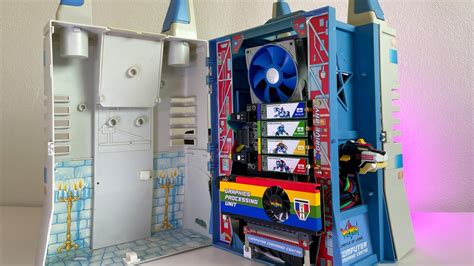 Vintage VOLTRON Castle Of Lions Transformed Into An Awesome Gaming PC