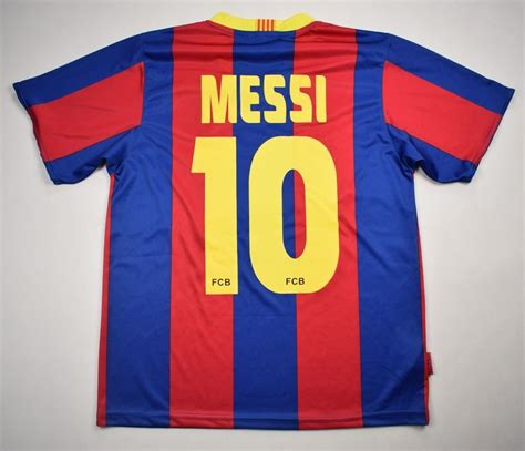 2010 11 Fc Barcelona Messi Shirt S Football Soccer European Clubs