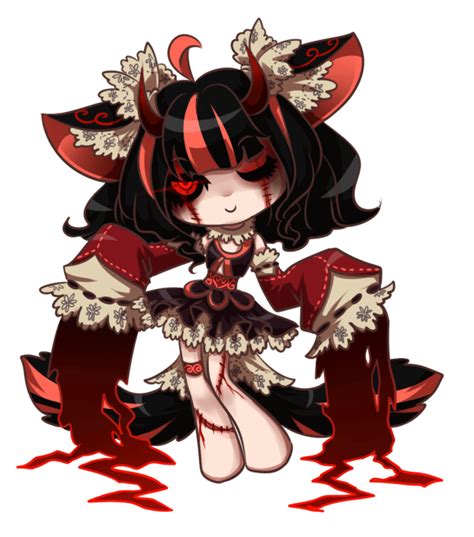 Animated Demon Girl By Wielderofweapons On Deviantart