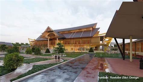 Penerapan Langgam Arsitektur Neo Vernakular Pada Konsep Redesain Pasar
