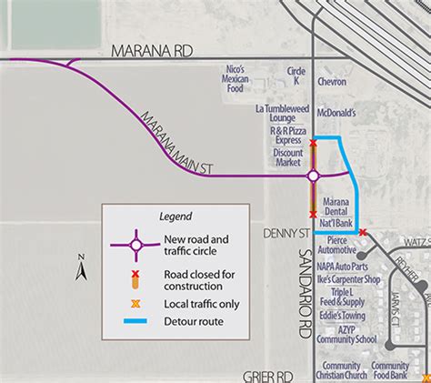 First Portion Of Marana Road Realignment Underway — Town Of Marana