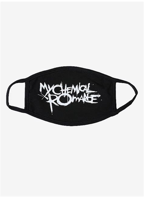 Hot Topic My Chemical Romance Logo Fashion Face Mask My Chemical